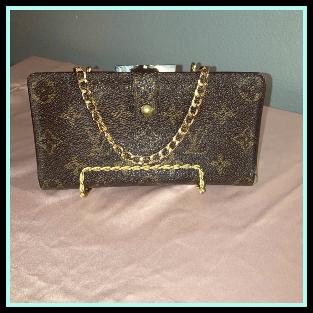 Rare Authentic Louis Vuitton Continental Wallet Crossbody